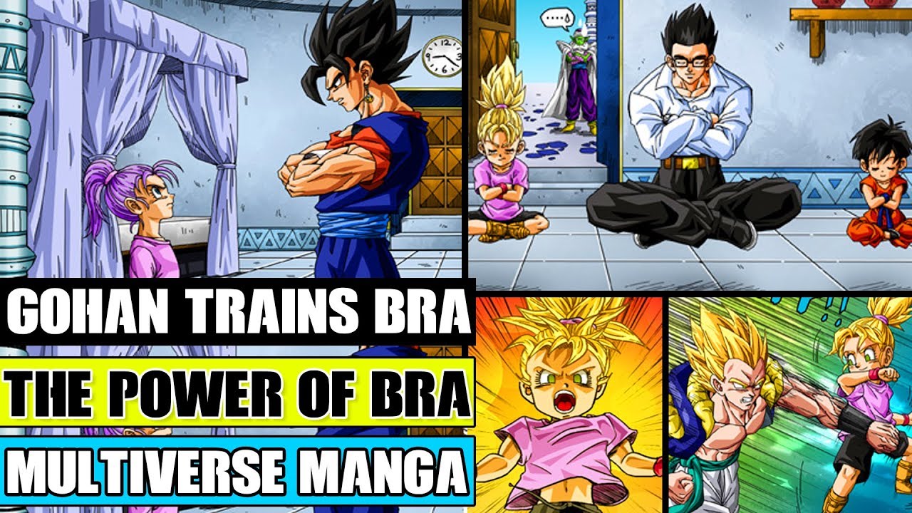 Dragon Ball Multiverse Chapters 54: Vegito's Daughter! Gohan Trains Bra!  SSJ Gotenks Vs Bra 