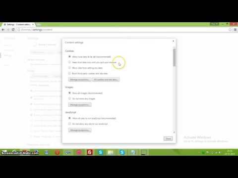 How to enable/disable javascript on google chrome