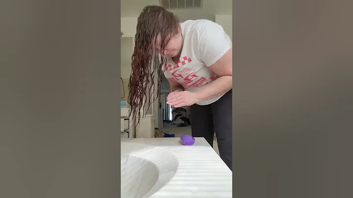 Trying the "bowl method" for curly hair