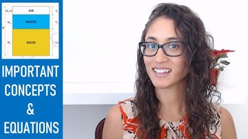 FE Civil Geotechnical - Phase Relationships Concepts & Equations