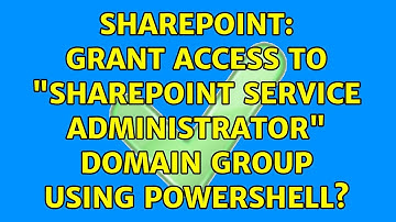 Sharepoint: Grant access to "SharePoint Service Administrator" domain group using PowerShell?