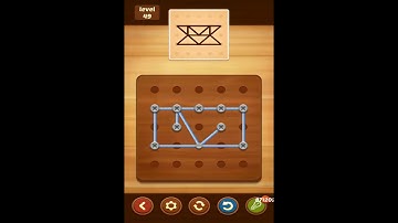 Line Puzzle: String Art Ginkgo Pack 41-60 Walkthrough