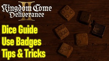 Kingdom Come Deliverance 2 dice game guide, how to play dice, use badges, tips and tricks