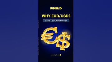 Why EUR/USD?Stable. Liquid. Smart Choice.