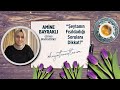 ŞEYTANIN FISILDADIĞI SORULARA DİKKAT! #hayattannotlarım @aminebayrakl167 ile @mineizgi söyleşisi