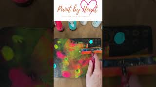 Gelli Plate Printing - A Butterfly #gelliplateprintingtechniques