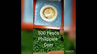 500 Pesos na Philippine Coin #Shorts