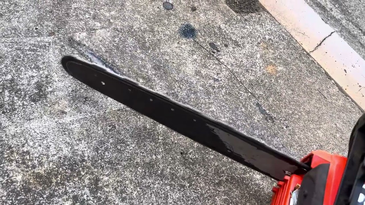 工具一番館藤枝】共立 チェーンソー V3501 簡易動作テスト - YouTube