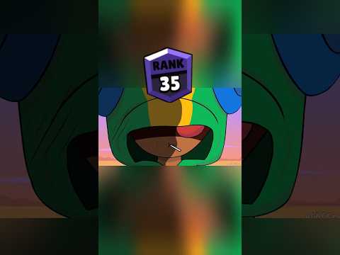 Brawl Stars Leon Rank 35 animation 🍭 #shorts #brawlstars #animation