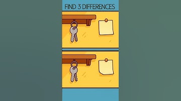 find 3 difference 🥵 99% fails this #findthedifference #spotthedifference #shorts #8