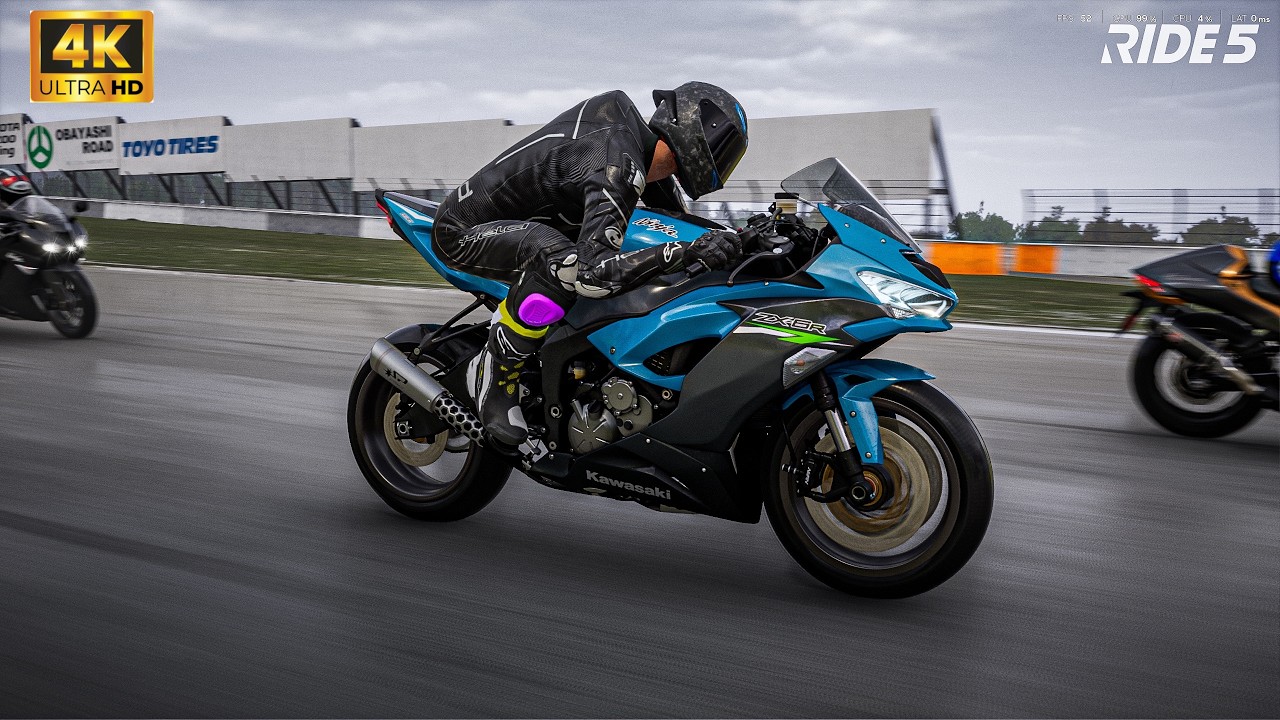 Kawasaki Ninja ZX-6R in Ride 5! 🏍️🔥| Brutal acceleration