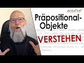 Präpositionalobjekte - erkennen und verstehen