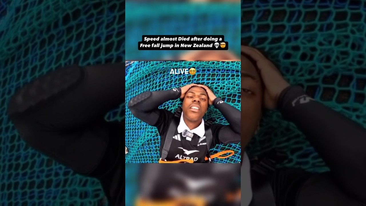iShowSpeed almost Died in a Free Fall jump at New Zealand| Speed doing Free Fall jump| Speed clips