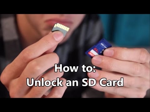 How to Unlock an SD Card