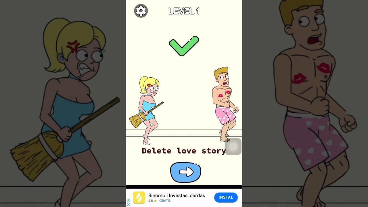 Delete story level 1