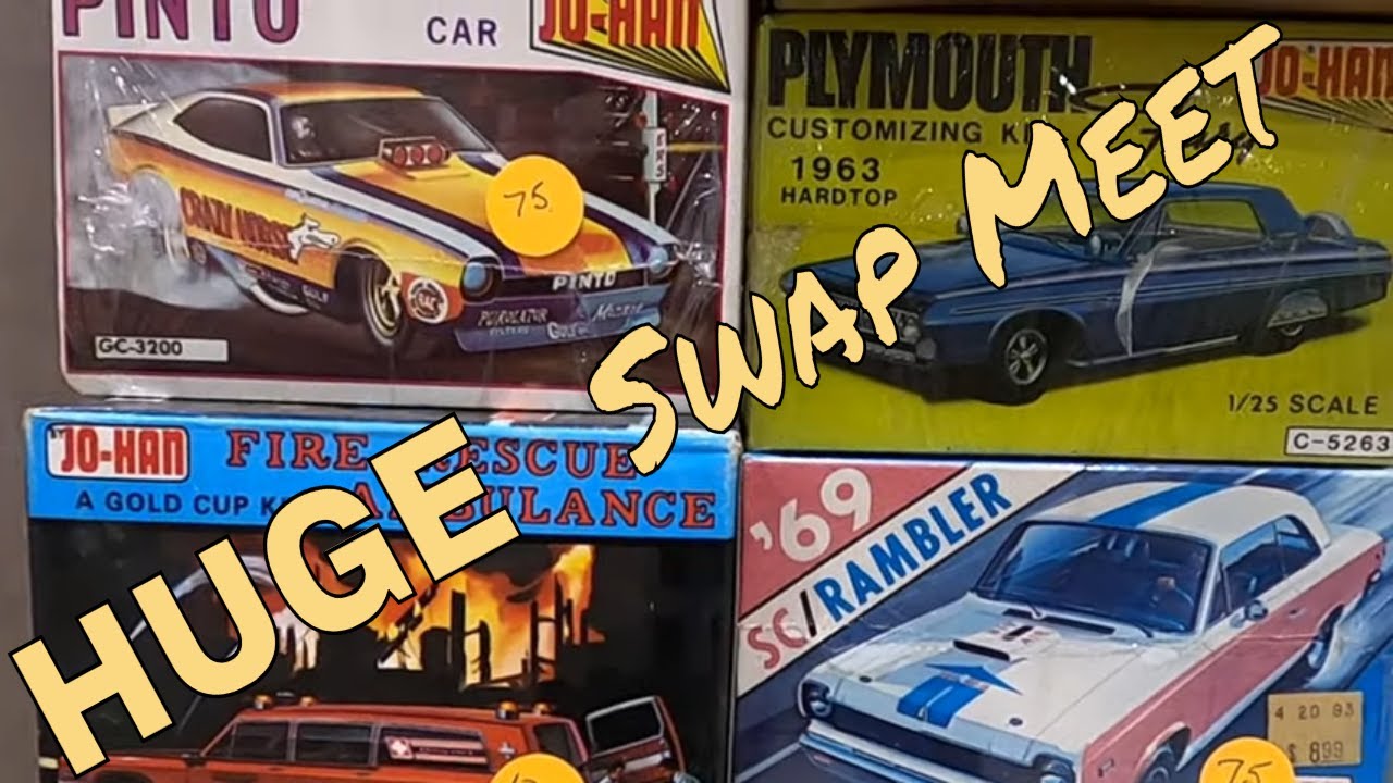 HUGE Model Car Swap Meet Derby City Model Car Contest YouTube