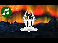 SKYRIM Anniversary Edition 🎵 Relaxing Music ONE HOUR ( Elder Scrolls | OST | Soundtrack  )