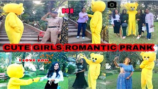 TEDDY BEAR PRANK WITH CUTE GIRL AND IRRITATING FUNNY 😂 VIDEO |Proposed cute girl || @EpicTaleEntertainment1