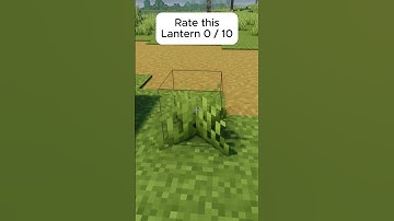 Lantern / Building Ideas Minecraft