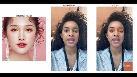 CA-GAN : Weakly Supervised Color Aware GAN for Controllable Makeup Transfer