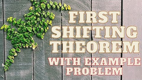 First shifting theorem & relative problem solving in telugu | 2019 paper lo 15 Marks ki problems