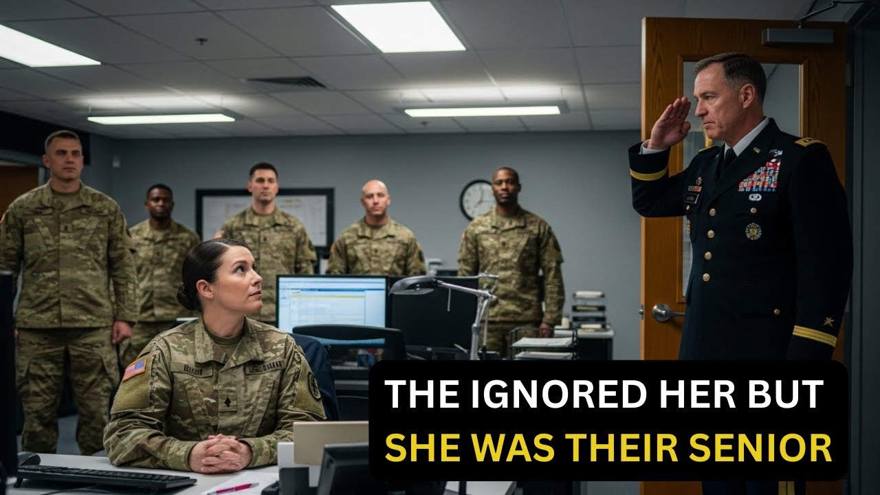 Ее игнорировали во время военного инструктажа — пока не вошел четырехзвездный генерал и не отдал ...