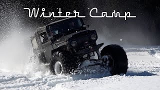 Kelowna Snow Wheelers Winter Camp way up north