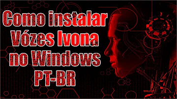 Como instalar vozes no Windows 10?