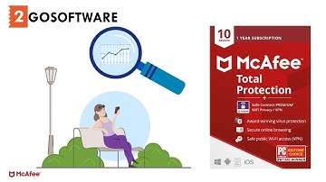 McAfee Total Protection with VPN included. Stay safe, stay anonymous.