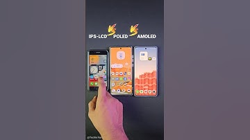 IPS LCD vs POLED vs AMOLED Which Is Better? #lcd #led #amoled #display #shorts #shortvideo