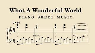 What A Wonderful World | Beautiful Piano