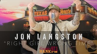 Jon Langston - Right Girl Wrong Time (Acoustic) chords