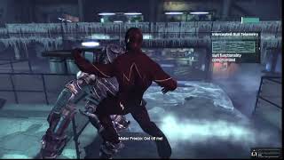 Batman arkham city the flash  vs mr freeze boss fight