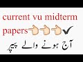 current paper mcm,mth401|vu|,#midtermpaper