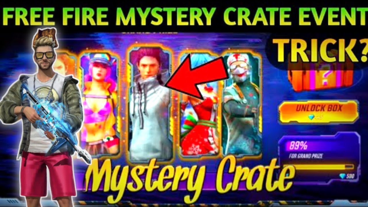 Free Fire Mystery Crate Event | How to Get Bundle In Mystery Crate | Free Fire New Event 28 August