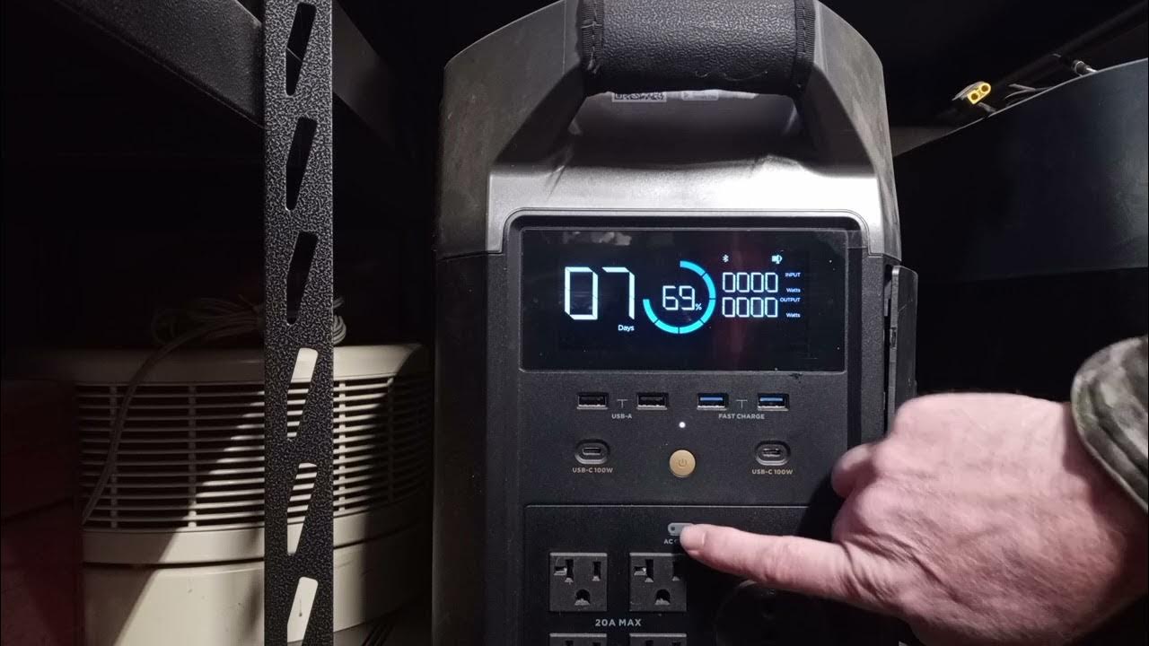 Ecoflow delta pro error code 121 youtube