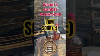 Infinity Barrel Donation. Whats in the barrel!? Thanks Deck Night onthe Rocks &amp; M. Swearingin #scary