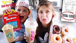 Letting The Person in Front of Me DECIDE What I EAT for 24 Hours | JKrew