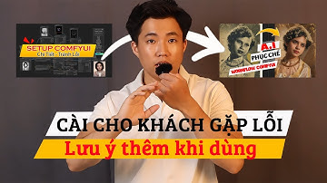 Cài đặt comfyui phục hồi ảnh cũ cho khách và lưu ý quan trọng khi dùng