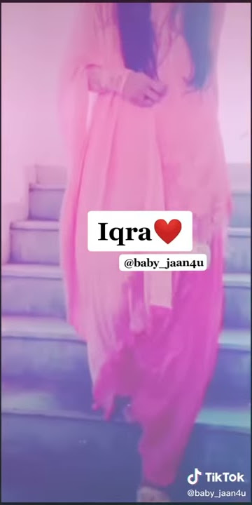 Iqra Name tiktok video by @baby_jaan4u