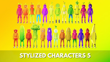 Stylized Characters Pack 5