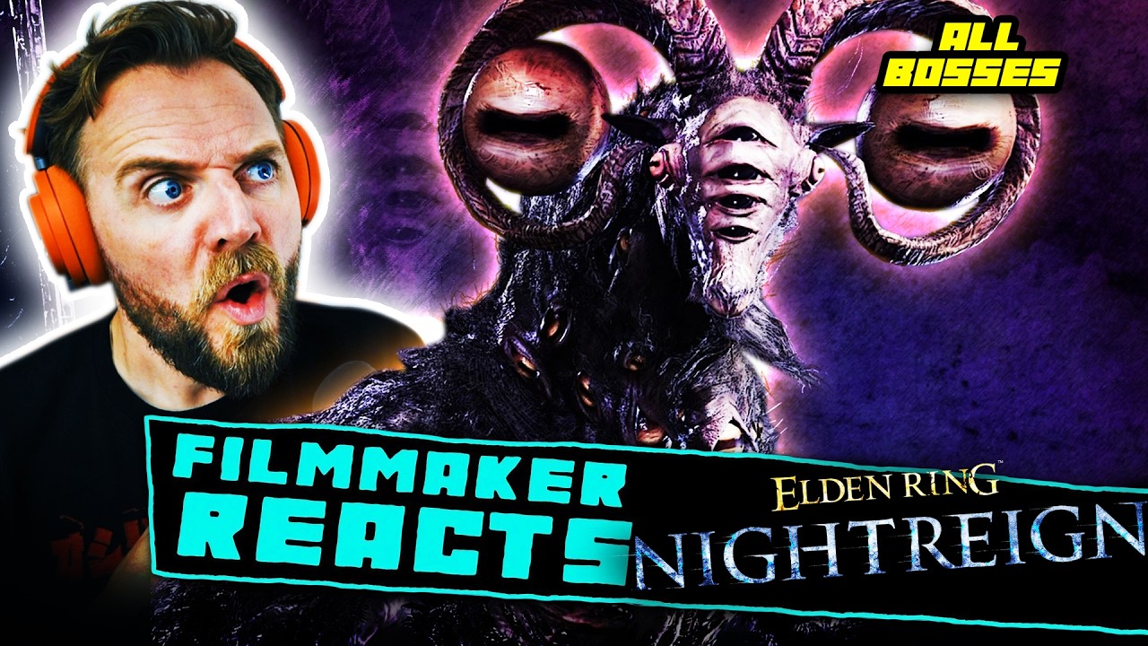 Filmmaker Reacts to ELDEN RING ALL BOSSES! This is Nightreign!