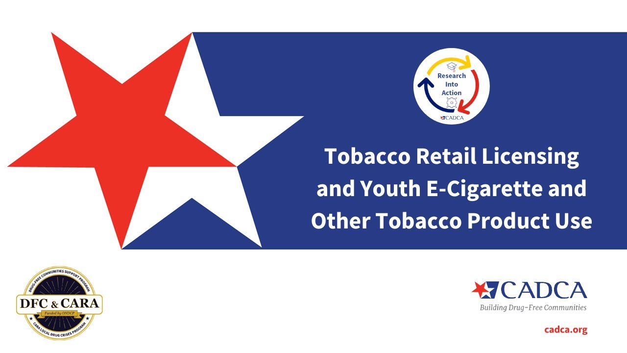 Research Into Action Tobacco Retail Licensing and Youth ECigarette
