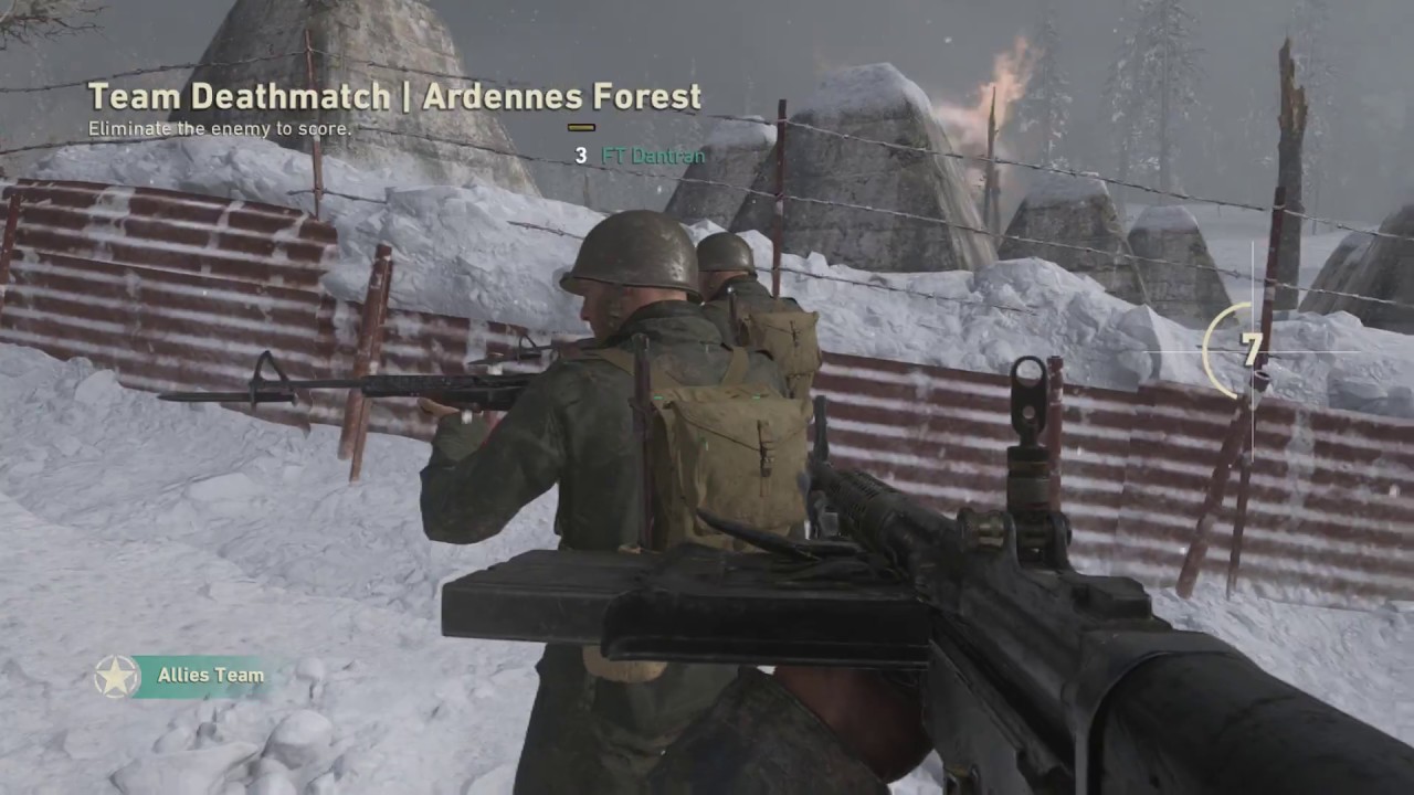 WW2 Bayonet 7 Kills in 1 Min Ardennes Forest