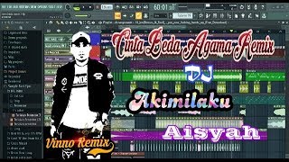 Cinta Beda Agama Remix-Vicky Salamor #Akimilaku Aisyah Terbaru