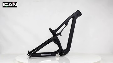 Carbon Full Suspension Fat bike Frame SN04