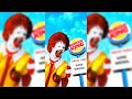 Ronald McDonald goes to Burger King