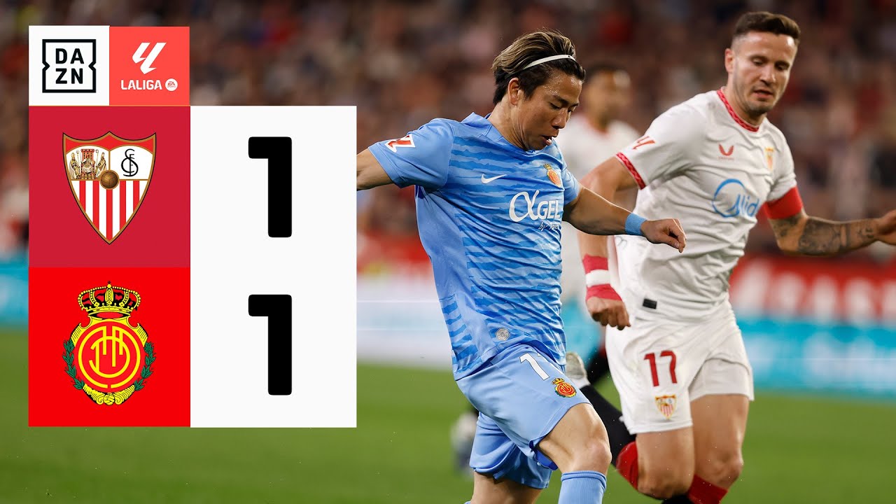 Sevilla FC vs RCD Mallorca (1-1) | Resumen y goles | Highlights LALIGA ...