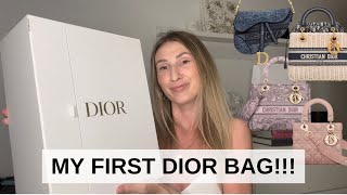 DIOR MEDIUM LADY D-LITE BAG UNBOXING AND FIRST IMPRESSIONS | Dior Cruise 2023 | Laine’s Reviews