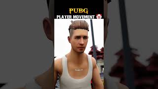 Free Fire Movement Vs Pubg Movement 😀 #shorts #freefirevspubg #viral